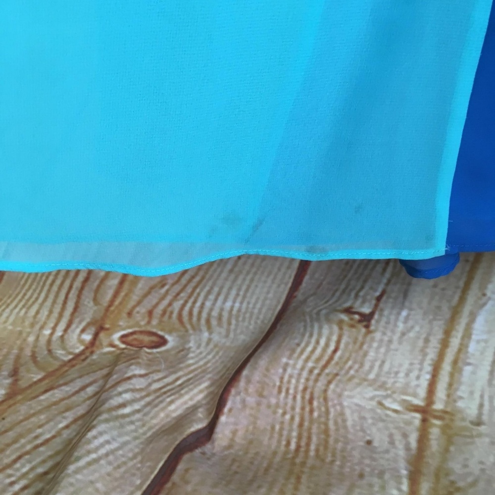 Guess Ombre Silk Flowy Dress - Picture 5 of 8